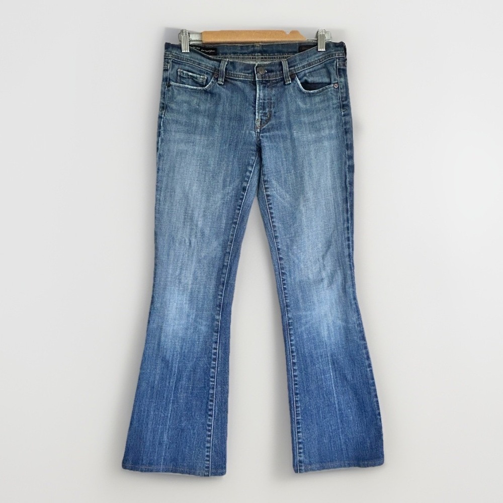 Citizens of Humanity Ingrid #002 Low Waist Stretch Flare Jeans Sz 30 (32x31) - Picture 2 of 8